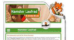 Desktop Screenshot of hamster-laufrad.de